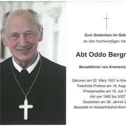 Begräbnis Ehrenbürger Abt em. Oddo Bergmair